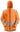 Snickers 8233 Hi Vis PU Rain Jacket Class 3