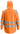 Snickers 8233 Hi Vis PU Rain Jacket Class 3