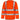 Supertouch Hi Vis Orange Long Sleeved Velcro Vest