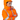 PULSAR® Women's Hi Vis Orange Storm Coat - PR705