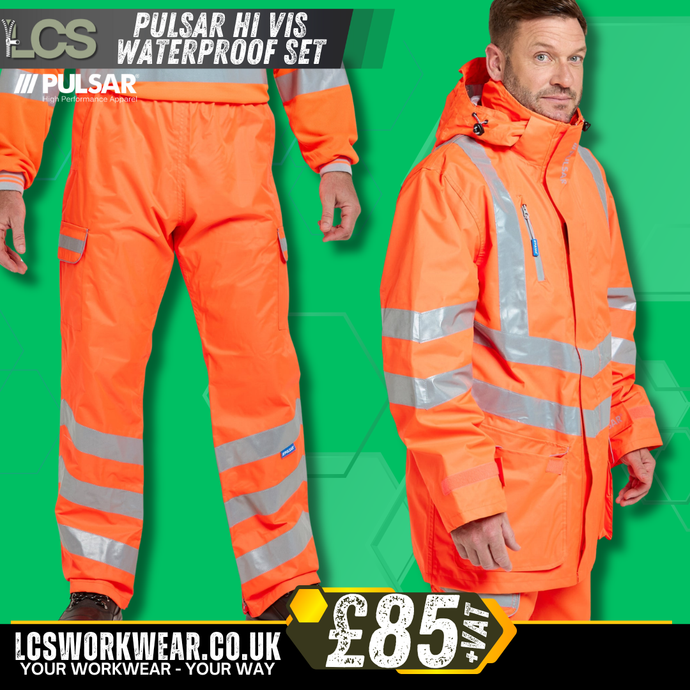 Pulsar Hi Vis Waterproof Set – LCS WORKWEAR