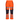 PULSAR® REACT Unisex Hi-Vis Waterproof Orange Overtrousers