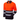 Supertouch Essentials Hi-Vis Eco Orange/Navy CoolAir Long Sleeve Polo
